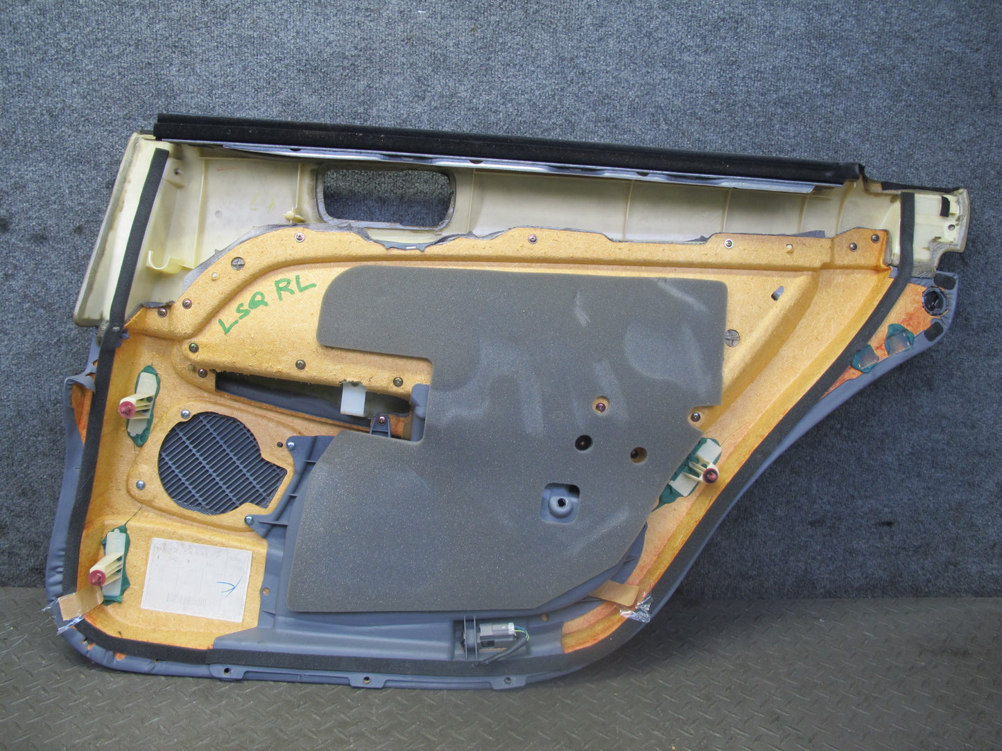 98-00 Lexus UCF20L LS400 Set of 2 Rear Door Interior Trim Cover Panel Gray OEM