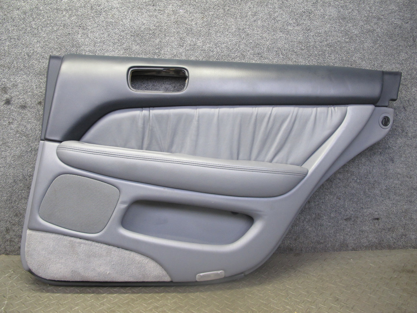 98-00 Lexus UCF20L LS400 Set of 2 Rear Door Interior Trim Cover Panel Gray OEM