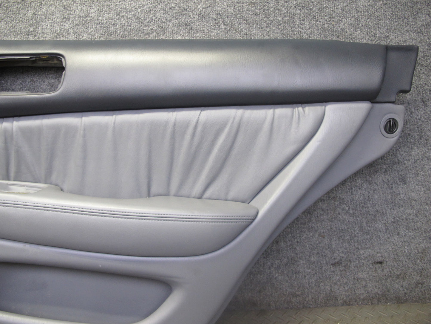 98-00 Lexus UCF20L LS400 Set of 2 Rear Door Interior Trim Cover Panel Gray OEM