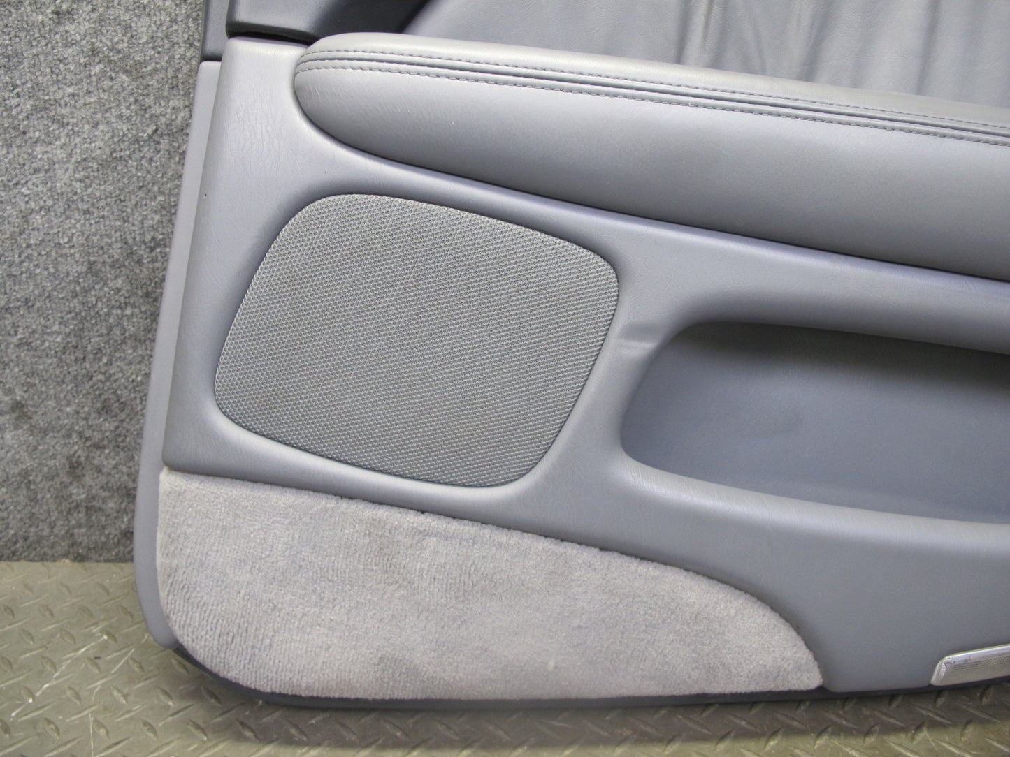 98-00 Lexus UCF20L LS400 Set of 2 Rear Door Interior Trim Cover Panel Gray OEM