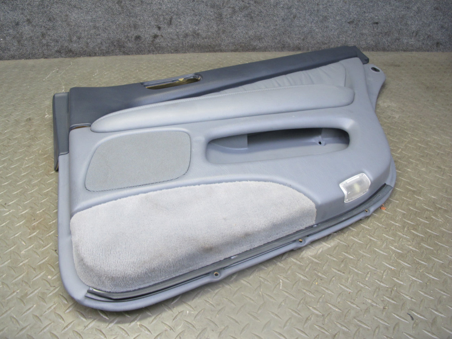 98-00 Lexus UCF20L LS400 Set of 2 Rear Door Interior Trim Cover Panel Gray OEM