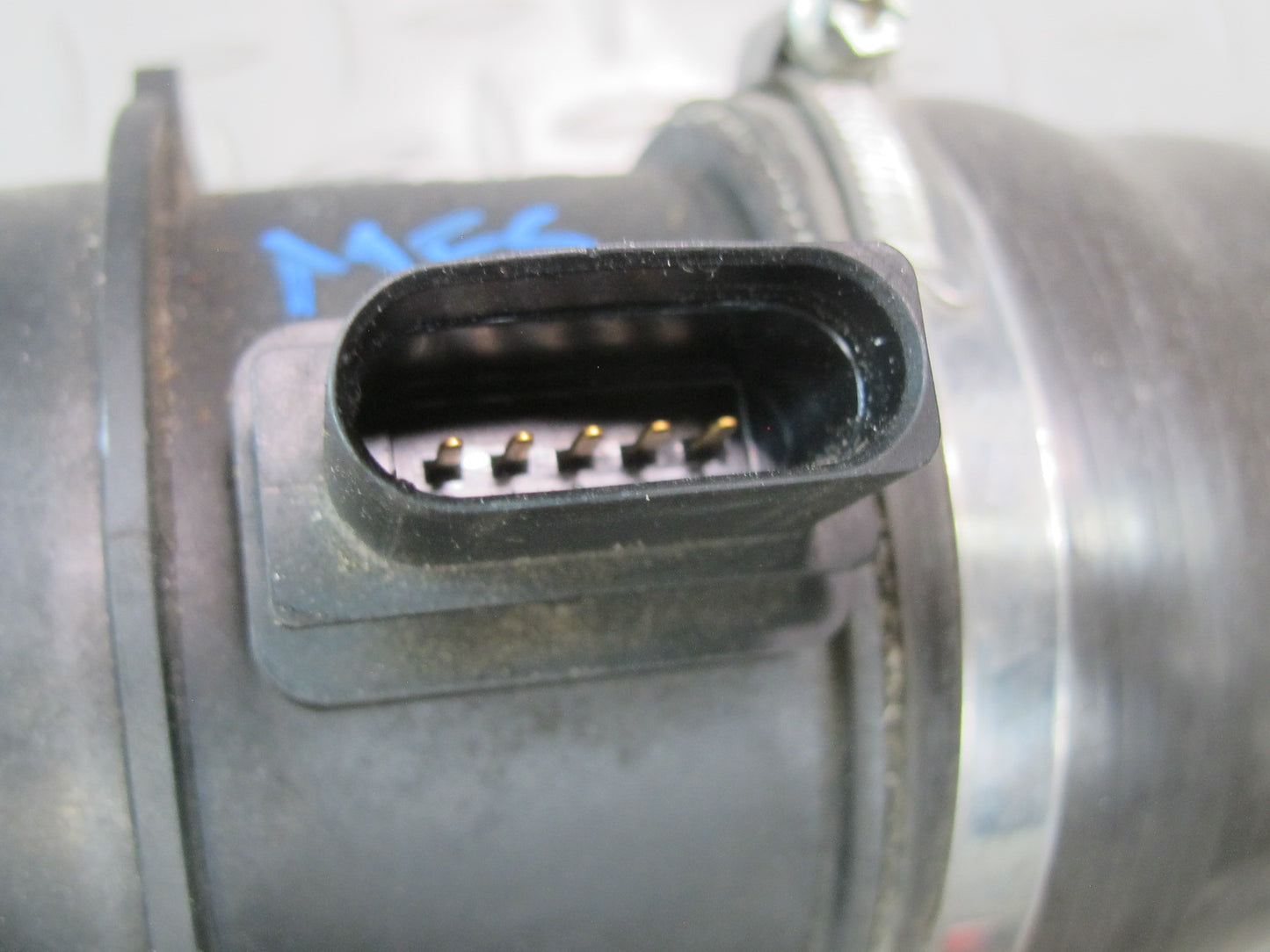 08-12 Audi 8T S5 4.2L Air Intake Pipe w Mass Air Flow Meter MAF Sensor