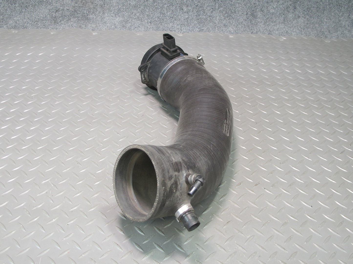 08-12 Audi 8T S5 4.2L Air Intake Pipe w Mass Air Flow Meter MAF Sensor