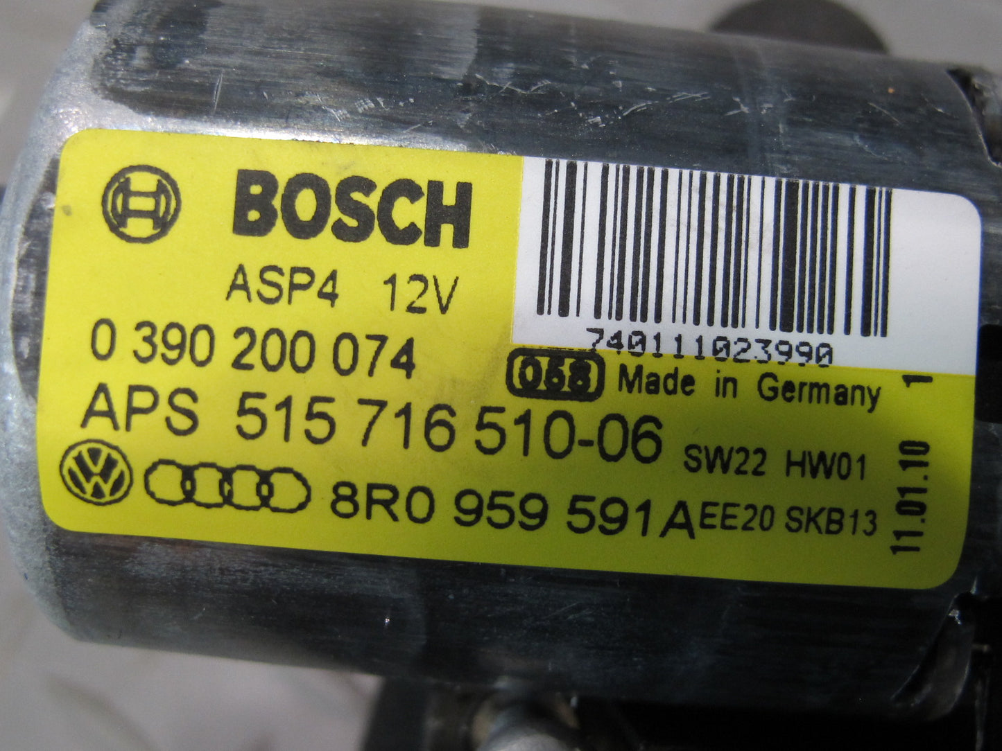 09-16 Audi Q5 A5 S5 Sunroof Moonroof Motor Drive Unit 8R0959591A OEM