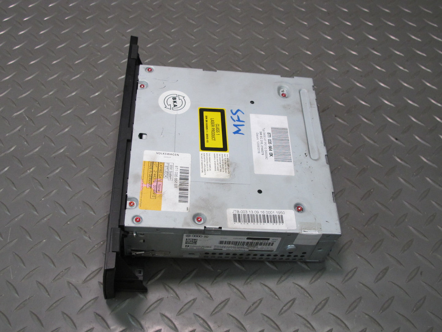 2010 Audi A5 S5 Dash DVD MMI Multimedia Player Head Unit 8T1035664BX OEM