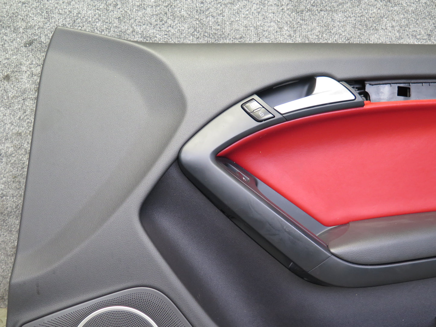 08-11 Audi A5 S5 Coupe Front Right & Left Side Door Interior Trim Panel Set OEM