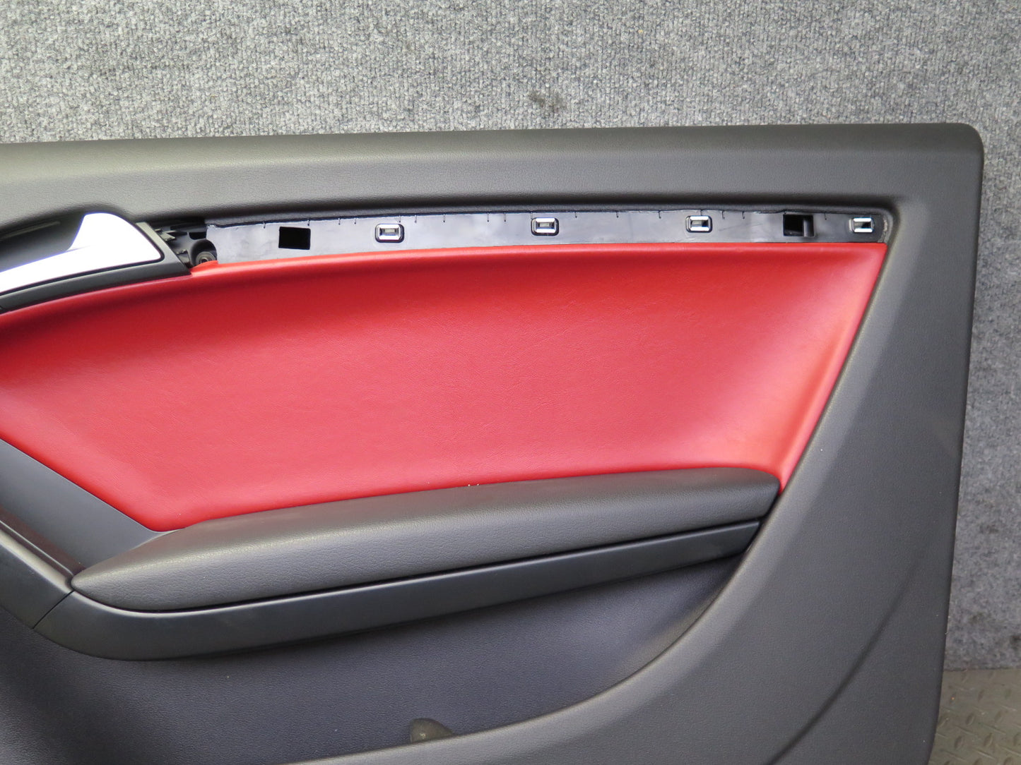 08-11 Audi A5 S5 Coupe Front Right & Left Side Door Interior Trim Panel Set OEM