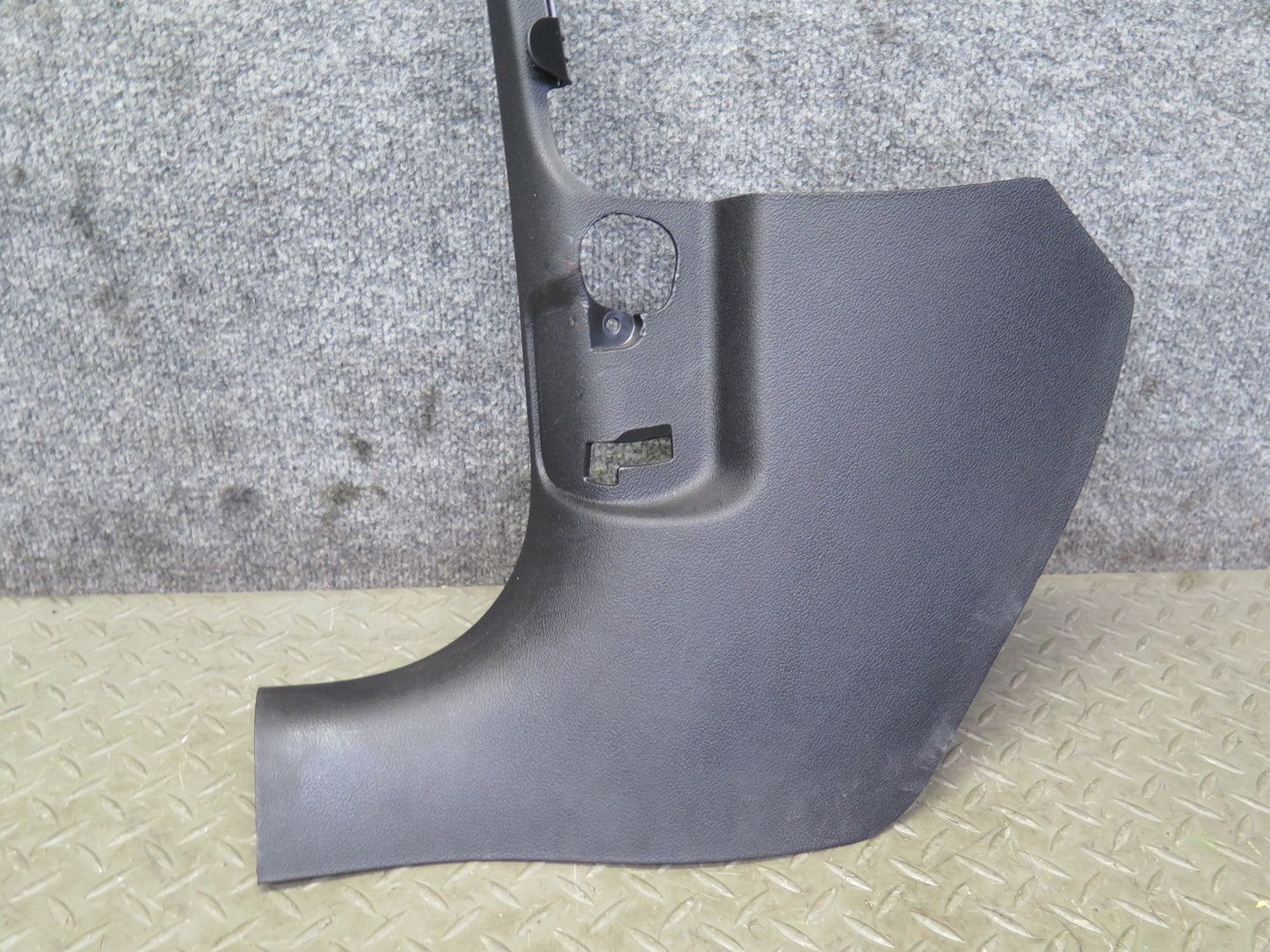 08-16 Audi A5 S5 Set of 2 Front Left Right Lower Kick Trim Cover Panel Black OEM