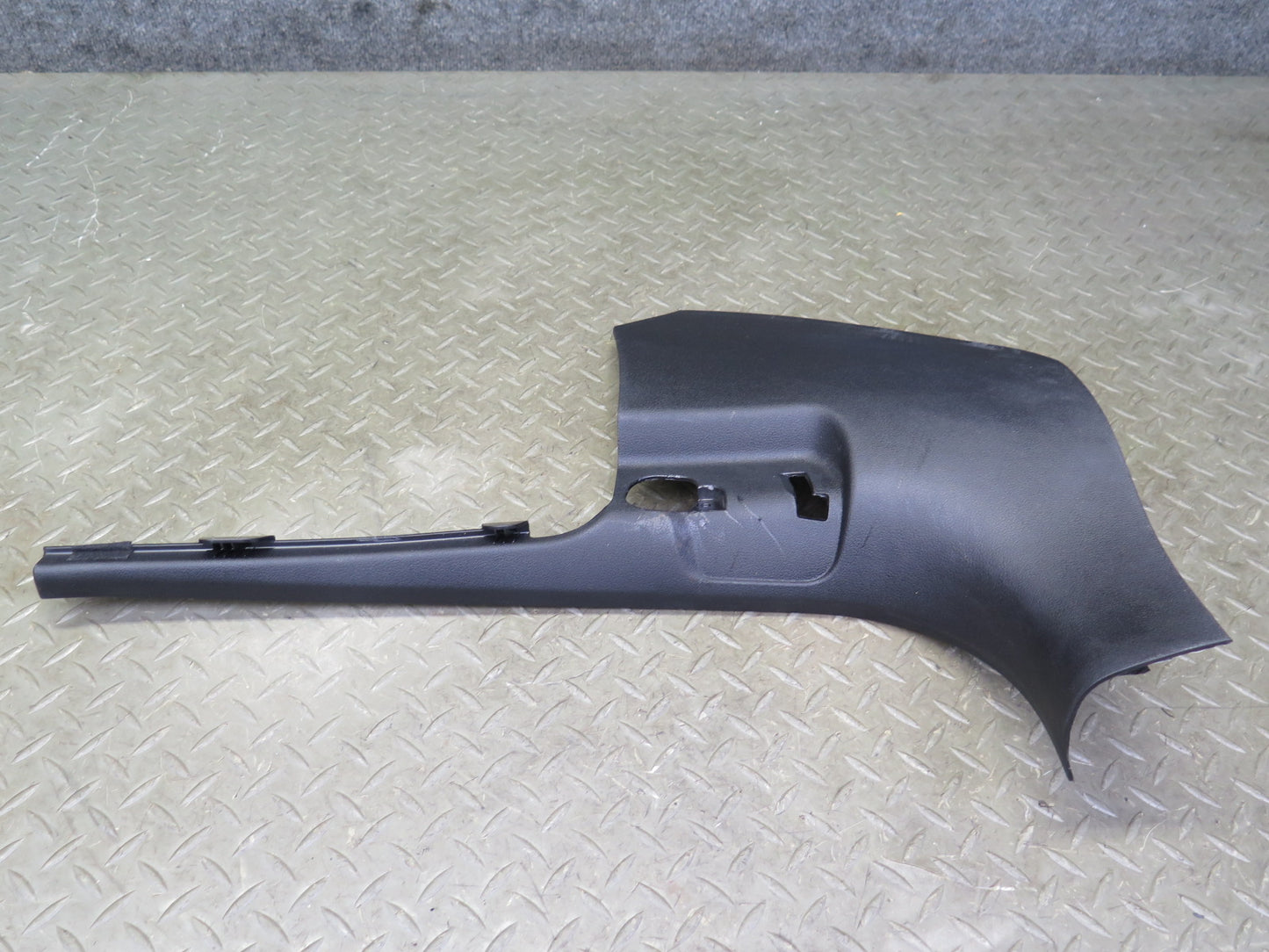 08-16 Audi A5 S5 Set of 2 Front Left Right Lower Kick Trim Cover Panel Black OEM