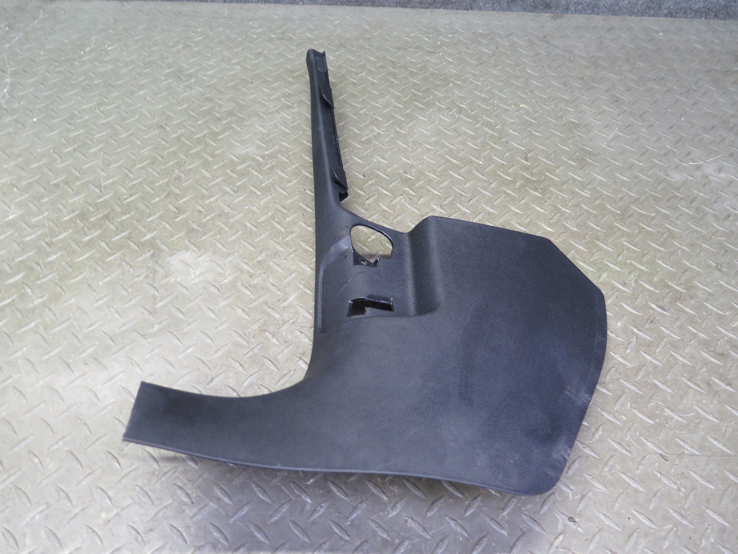 08-16 Audi A5 S5 Set of 2 Front Left Right Lower Kick Trim Cover Panel Black OEM