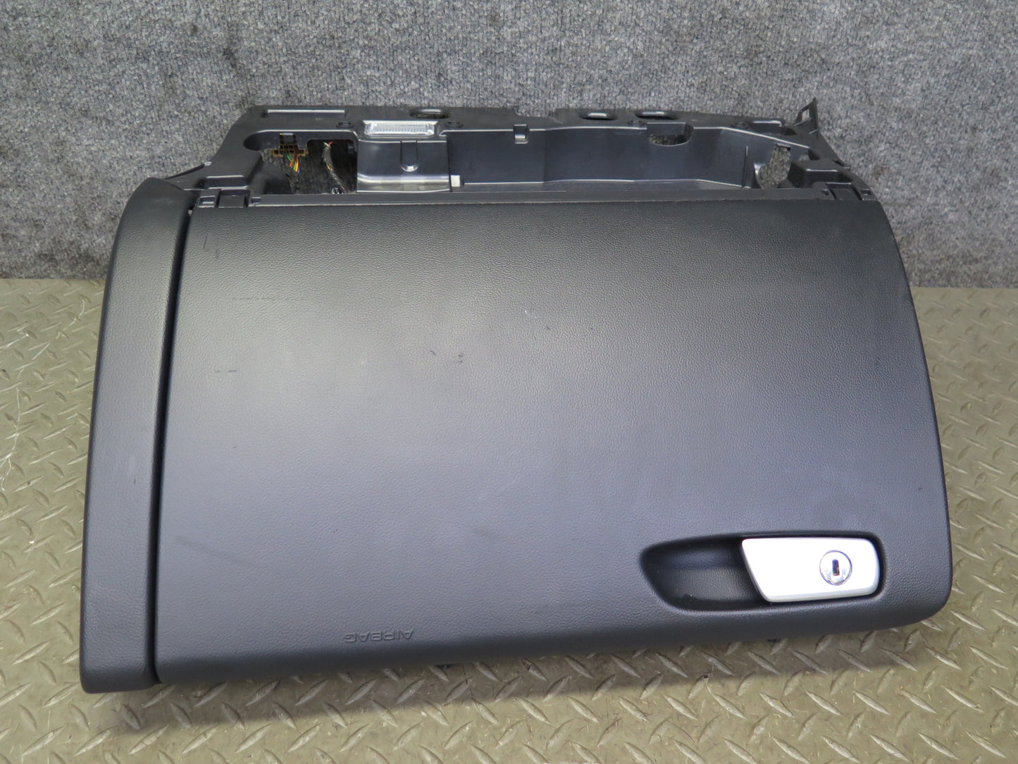 08-16 Audi S5 Coupe Dash Right Glove Box Storage Compartment Storage Black OEM