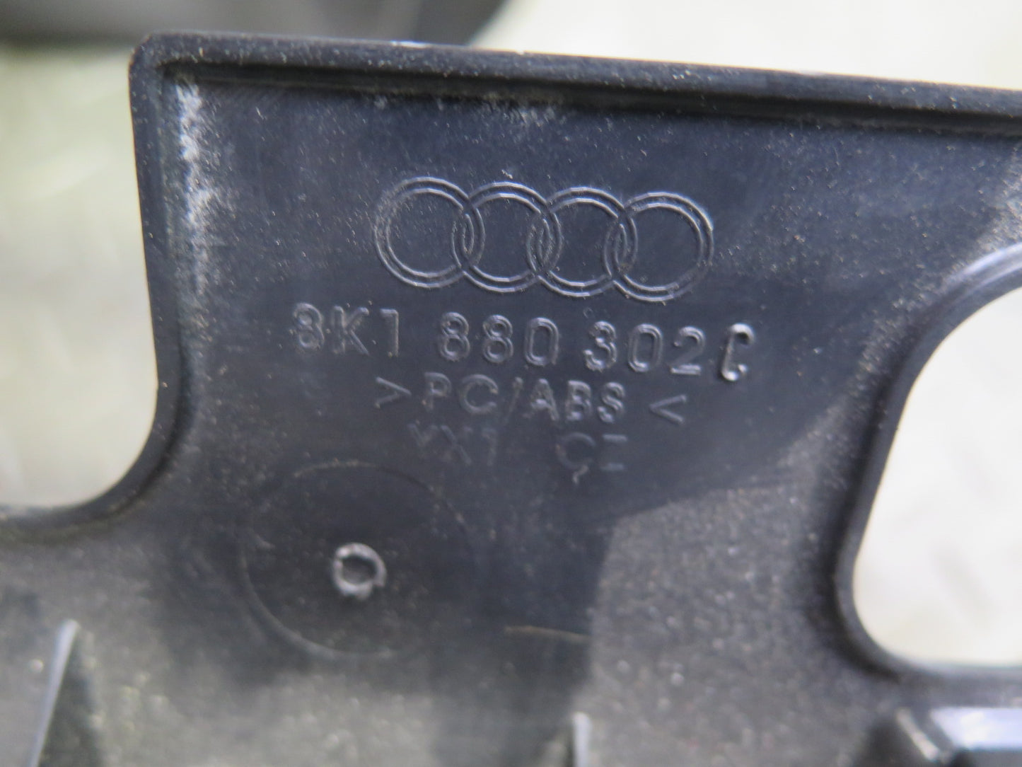 08-16 Audi S5 Coupe Dash Right Glove Box Storage Compartment Storage Black OEM