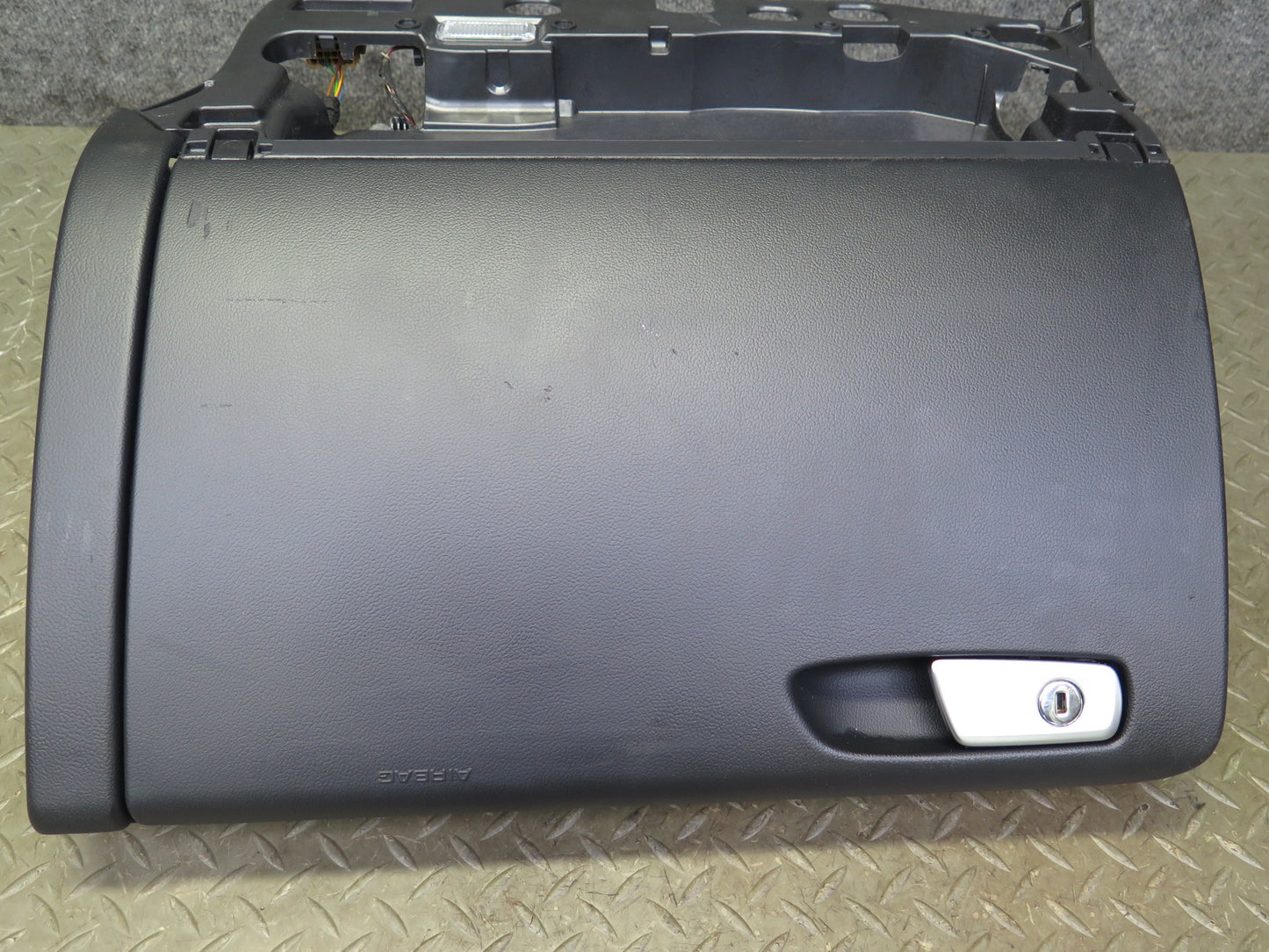 08-16 Audi S5 Coupe Dash Right Glove Box Storage Compartment Storage Black OEM