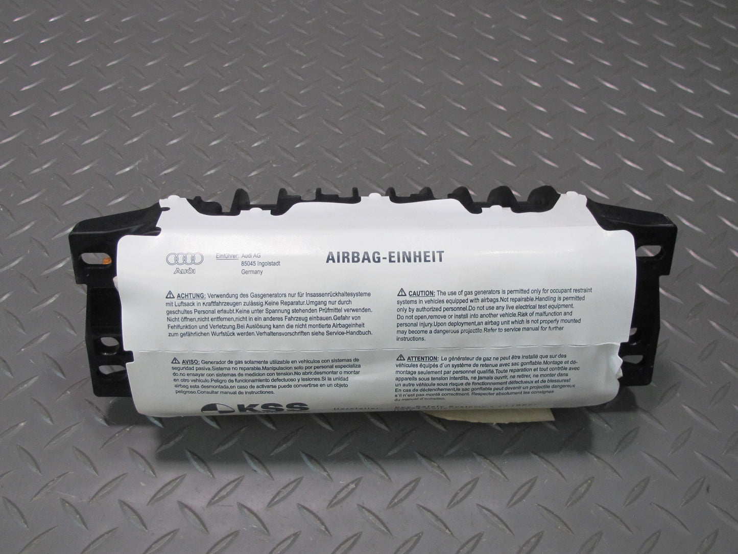 08-17 AUDI A5 S5 FRONT RIGHT PASSENGER SIDE DASH SRS AIRBAG OEM