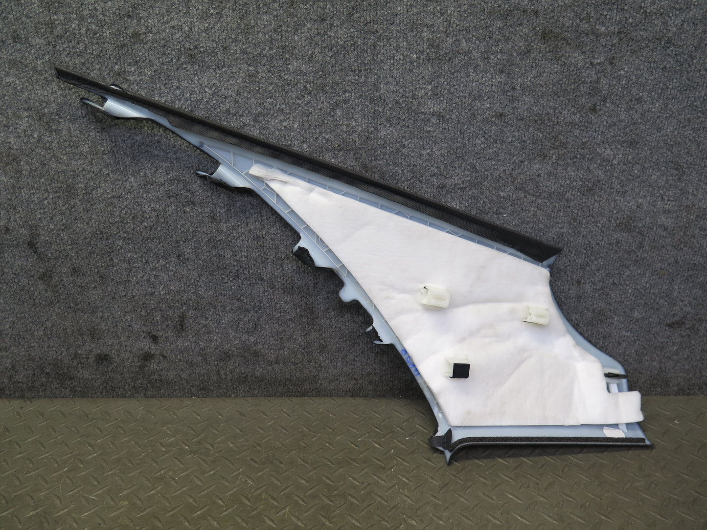 10-16 Audi S5 Coupe 12pcs Interior Dome Light Pillar Trim Panel Black Set OEM