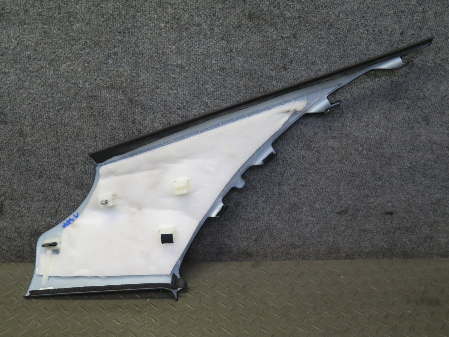 10-16 Audi S5 Coupe 12pcs Interior Dome Light Pillar Trim Panel Black Set OEM