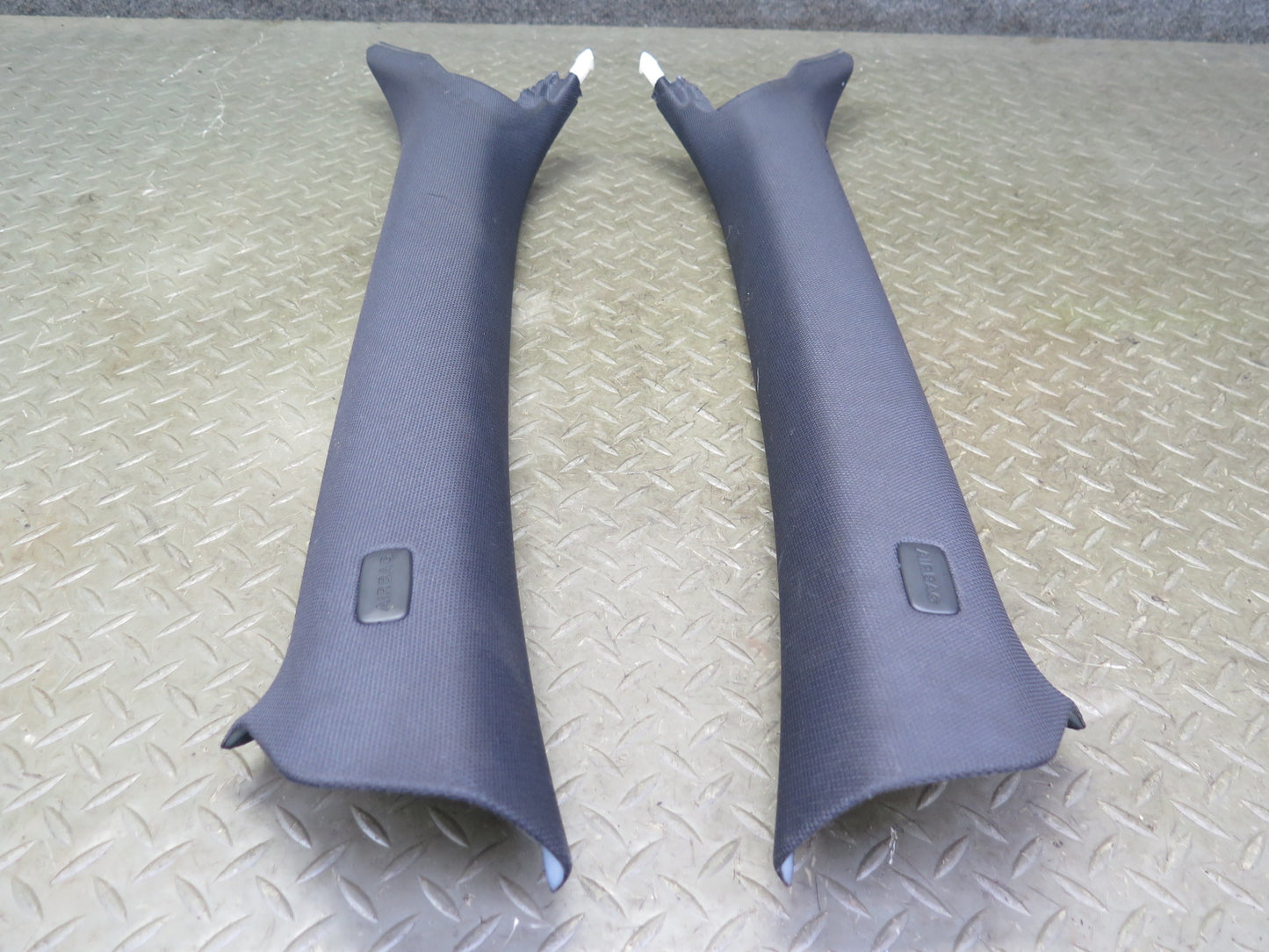 10-16 Audi S5 Coupe 12pcs Interior Dome Light Pillar Trim Panel Black Set OEM