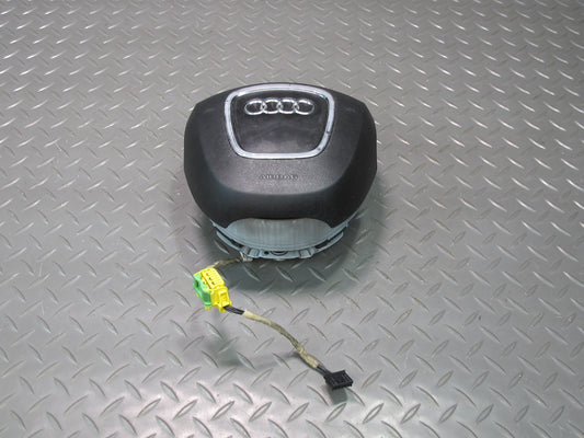 08-12 AUDI A5 S5 FRONT LEFT DRIVER SIDE STEERING WHEEL SRS AIRBAG OEM