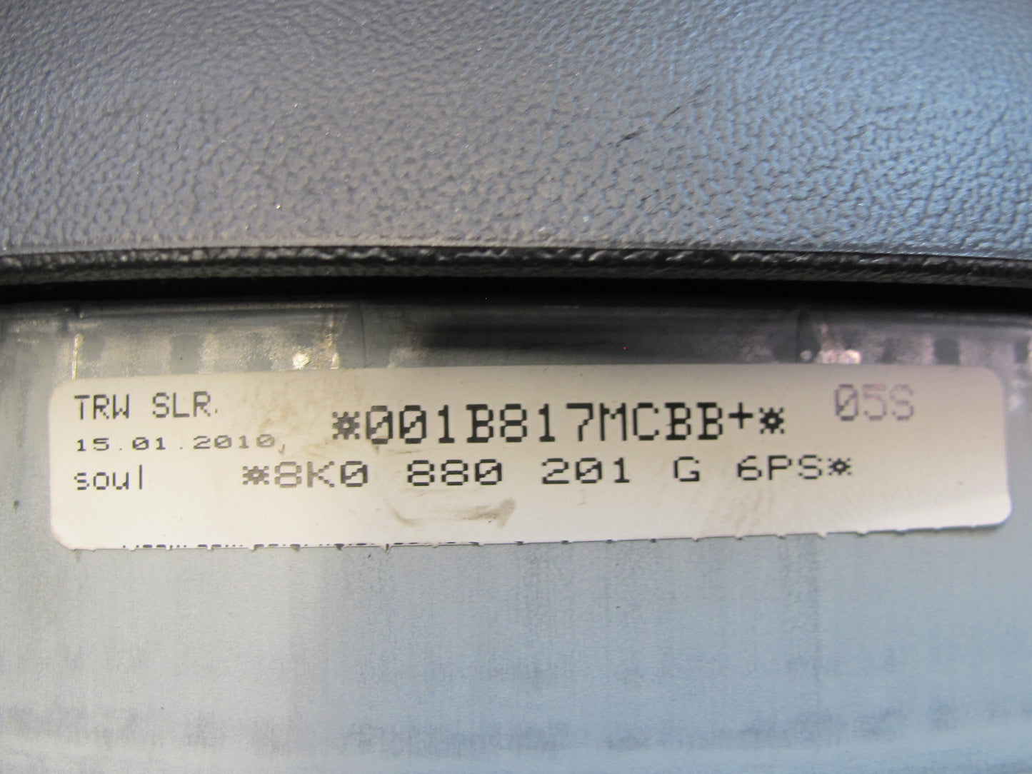 08-12 AUDI A5 S5 FRONT LEFT DRIVER SIDE STEERING WHEEL SRS AIRBAG OEM