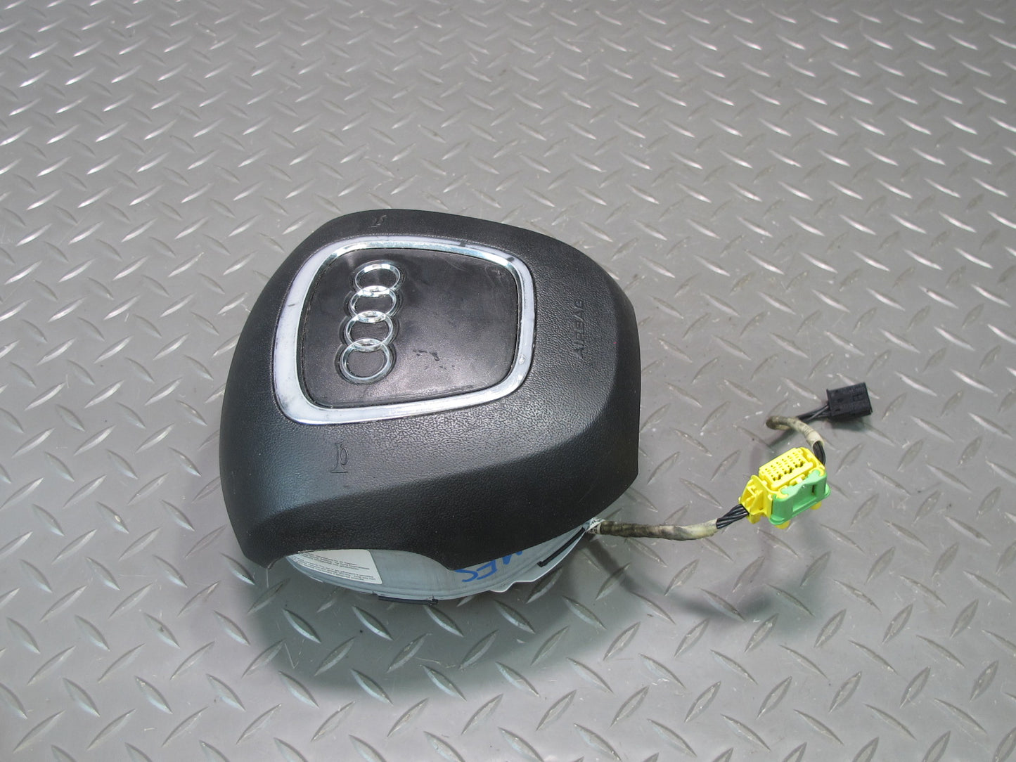 08-12 AUDI A5 S5 FRONT LEFT DRIVER SIDE STEERING WHEEL SRS AIRBAG OEM