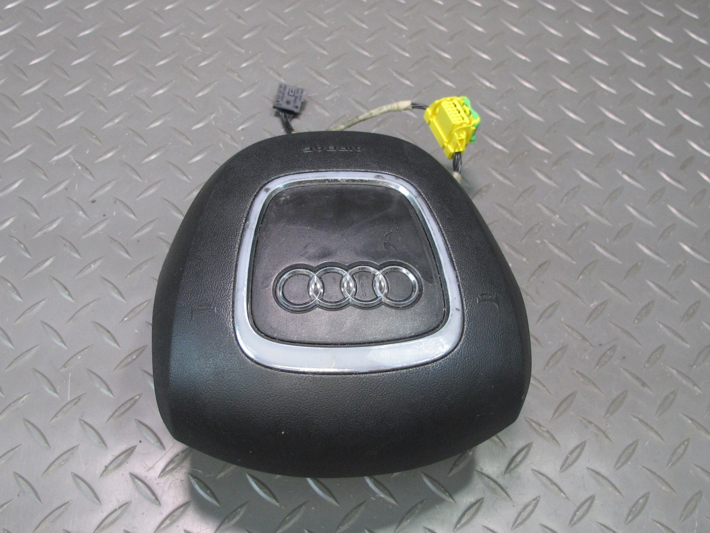 08-12 AUDI A5 S5 FRONT LEFT DRIVER SIDE STEERING WHEEL SRS AIRBAG OEM