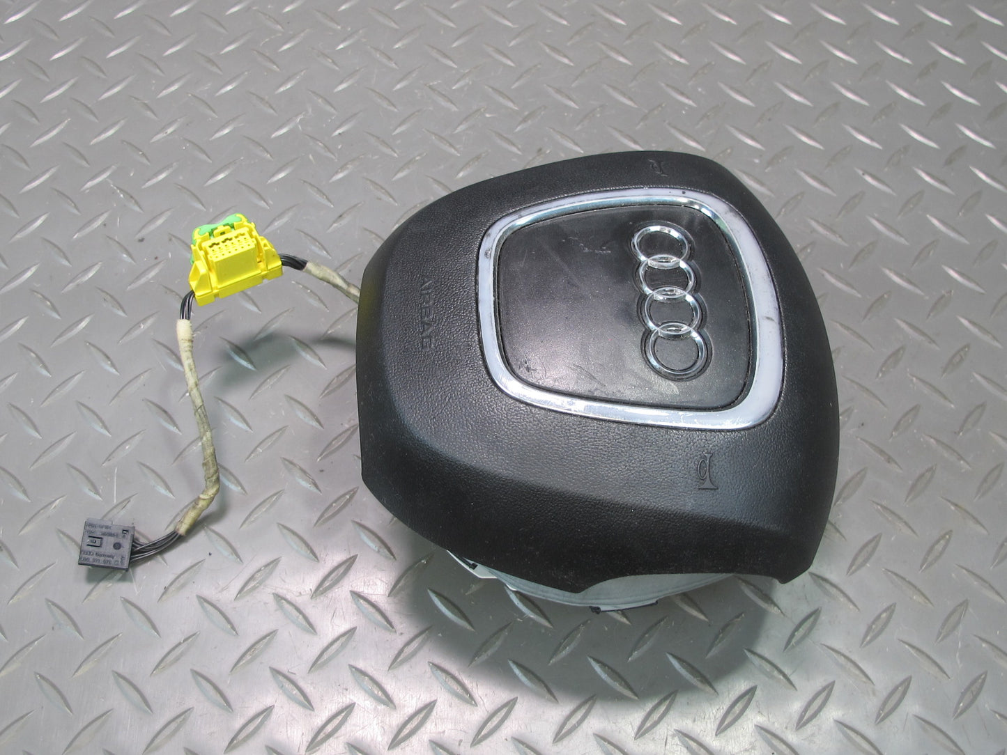 08-12 AUDI A5 S5 FRONT LEFT DRIVER SIDE STEERING WHEEL SRS AIRBAG OEM