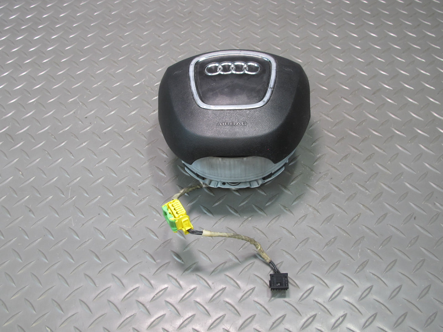 08-12 AUDI A5 S5 FRONT LEFT DRIVER SIDE STEERING WHEEL SRS AIRBAG OEM