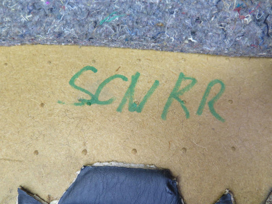 97-00 Lexus SC400 SC300 Rear Quarter Interior Trim Cover Panel Black Set OEM