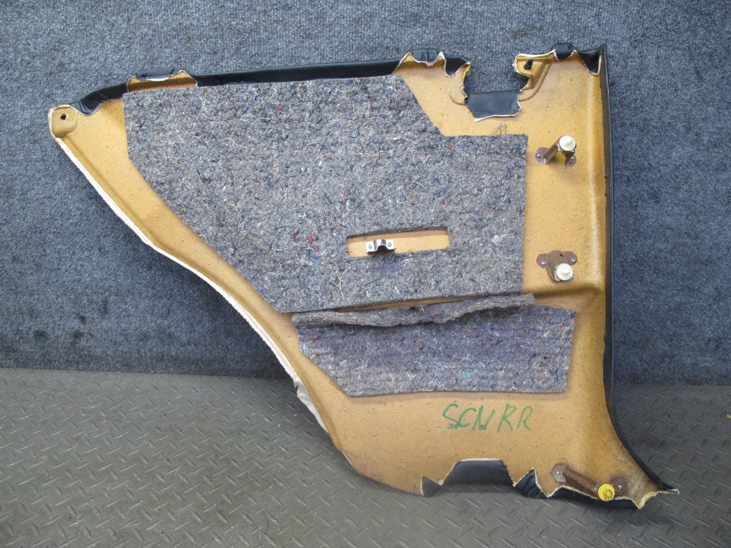 97-00 Lexus SC400 SC300 Rear Quarter Interior Trim Cover Panel Black Set OEM