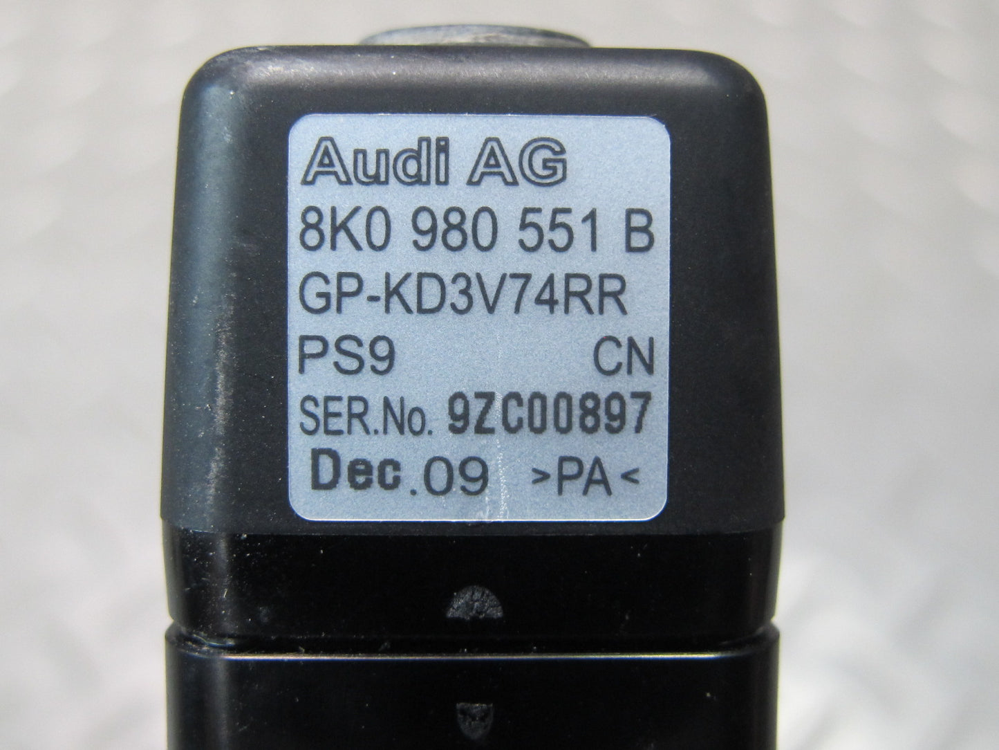 10-17 Audi 8T S5 Rear View Backup Parking Assist Camera 8K0980551B OEM