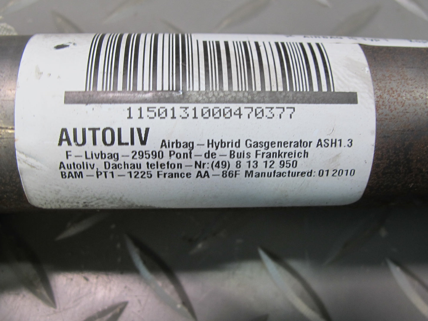 08-17 AUDI A5 S5 FRONT RIGHT PASSENGER SIDE ROOF SRS AIRBAG OEM