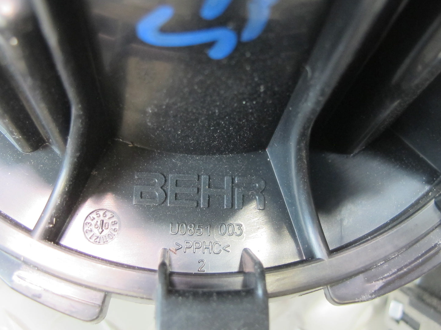 08-14 Audi 8T A5 S5 A/C Heater Blower Motor Fan w Resistor OEM