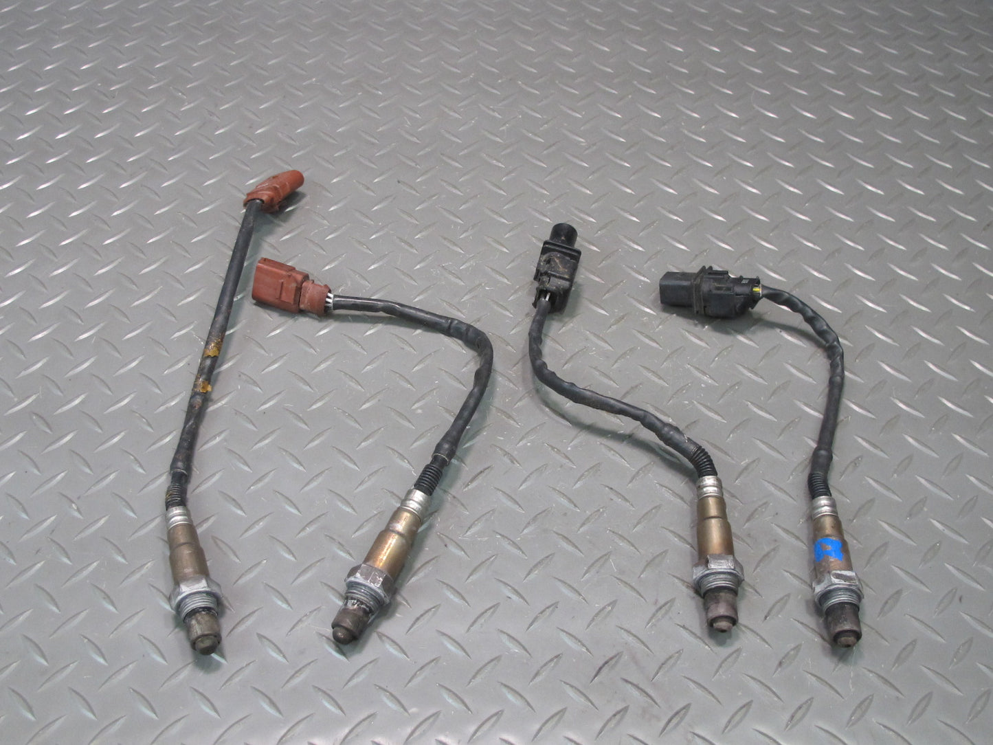 08-12 Audi 8T S5 4.2L Set of 4 Exhaust Oxygen O2 Lambda Sensor OEM