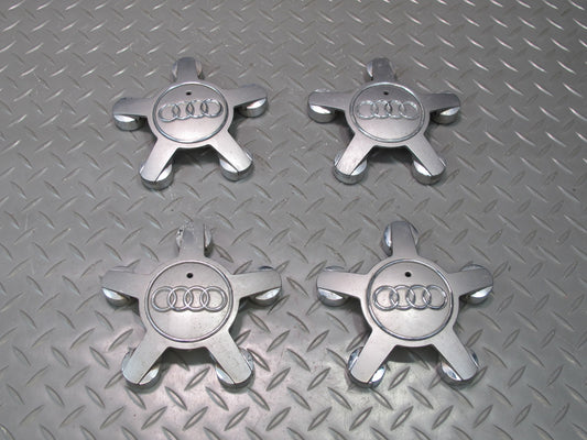08-17 Audi 8T A4 S4 A5 S5 Set of 4 Wheel Hub Center Cap Cover 4F0601165N OEM