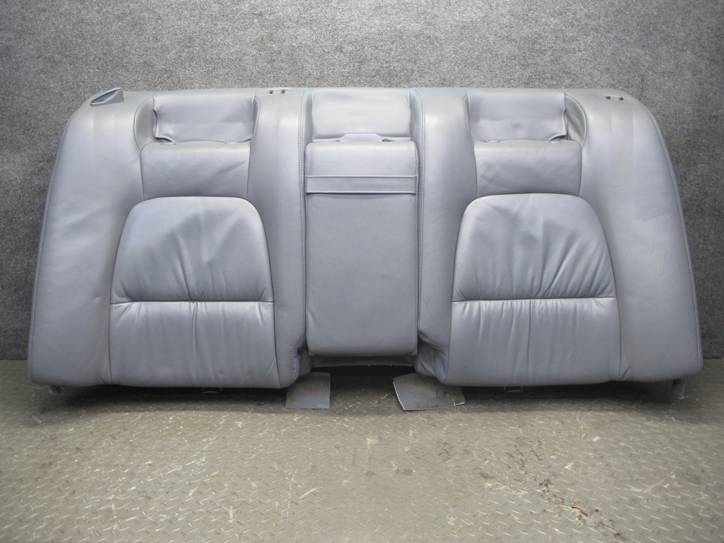 98-00 Lexus USF20L LS400 Rear Leather Seat Upper Cushion Gray OEM