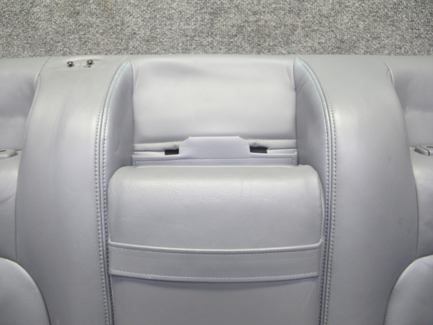 98-00 Lexus USF20L LS400 Rear Leather Seat Upper Cushion Gray OEM