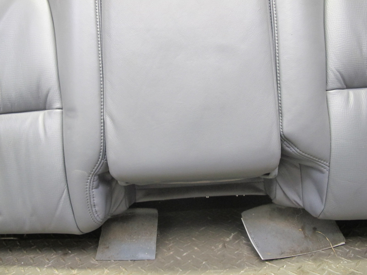 98-00 Lexus USF20L LS400 Rear Leather Seat Upper Cushion Gray OEM