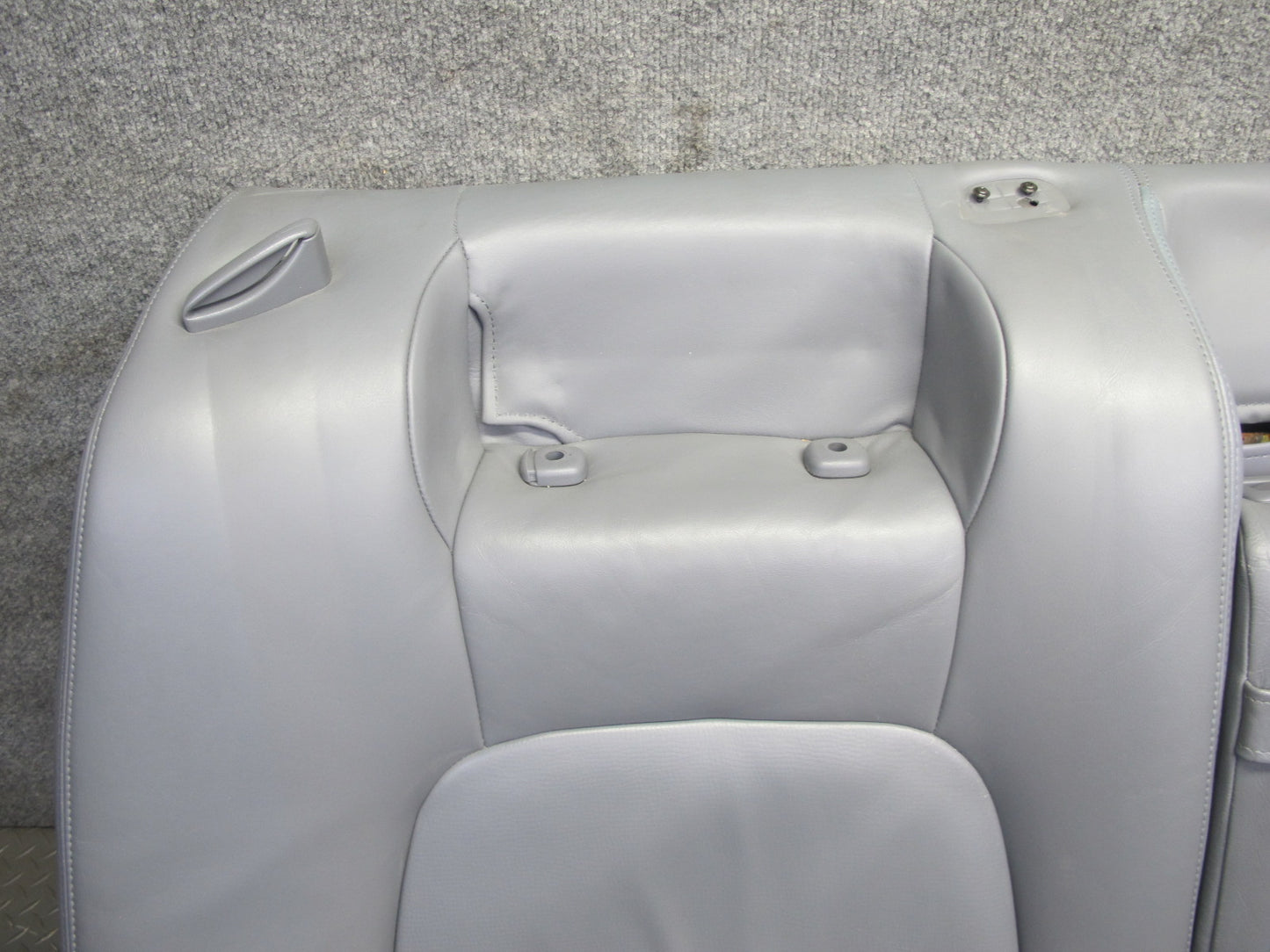 98-00 Lexus USF20L LS400 Rear Leather Seat Upper Cushion Gray OEM