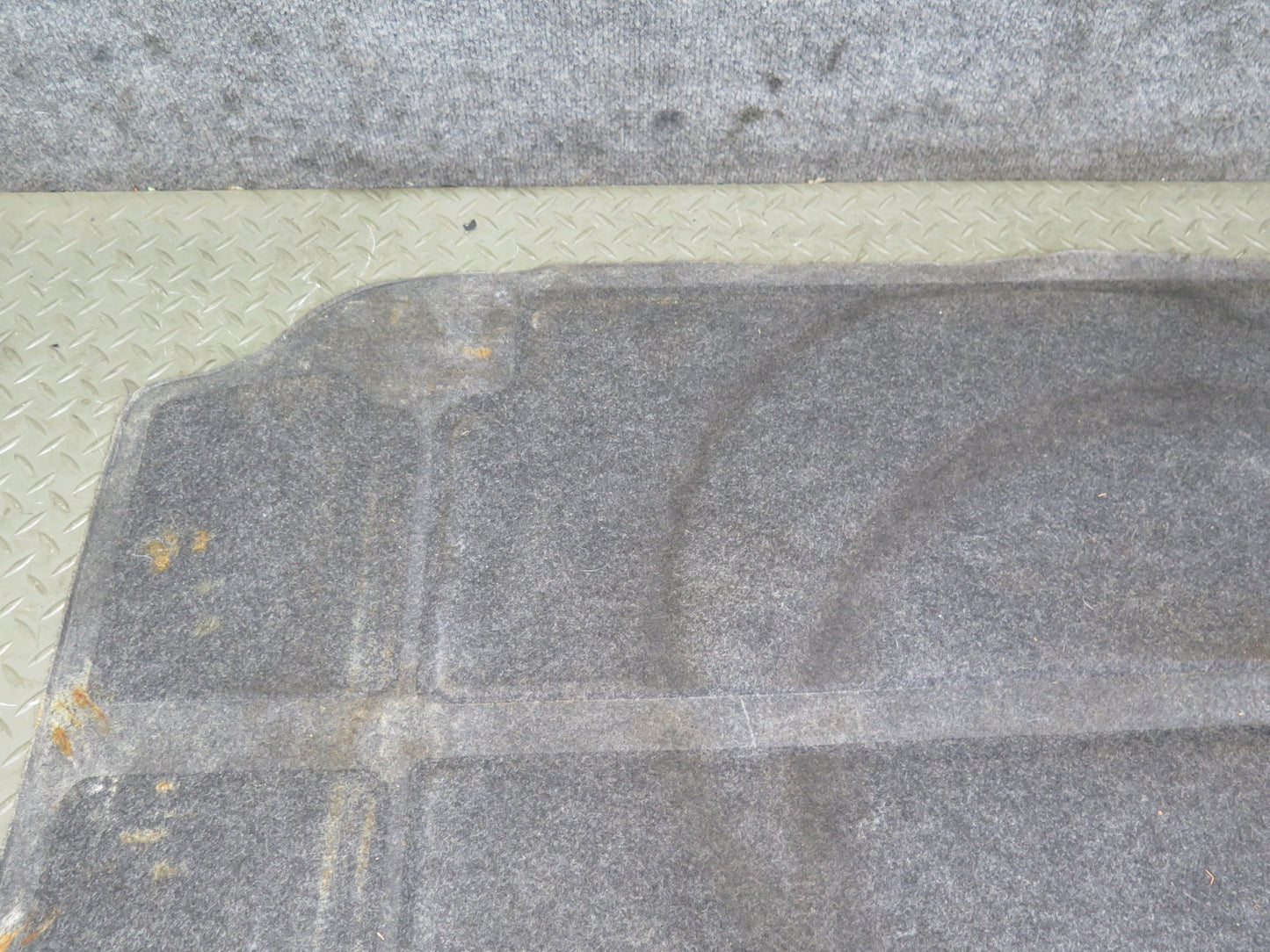 92-00 Lexus JZZ31L SC400 SC300 Trunk Spare Tire Floor MAT Carpet Cover Black OEM