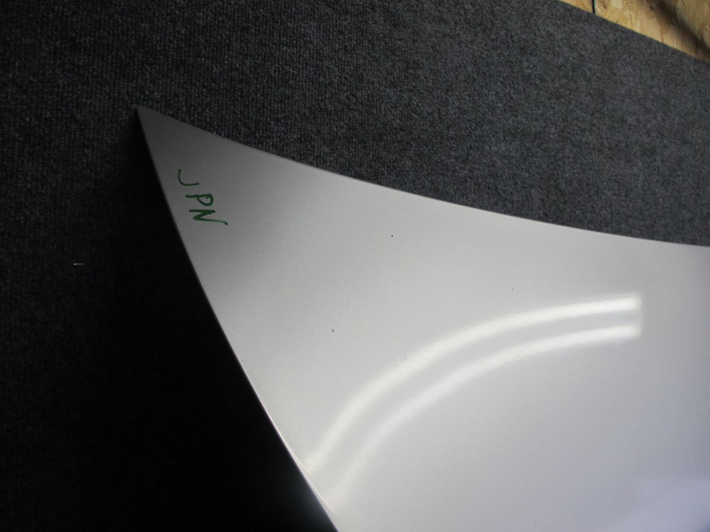 1999-2005 Porsche Carrera 911 996 Front Hood Bonnet Panel Shell Silver