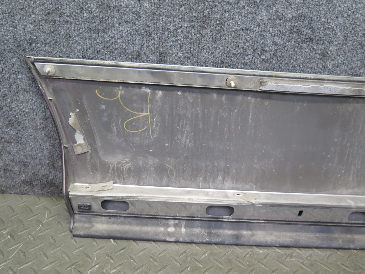 95-00 Lexus UCF20L LS400 Set of 4 Left Fender Door Molding Trim Panel Rose OEM