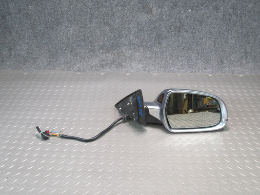 10-16 Audi S5 Coupe Right Exterior Side View Mirror Aluminium w Blind Spot OEM