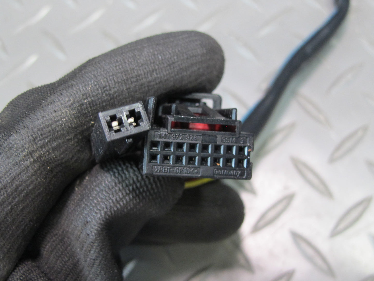 10-16 Audi S5 Coupe Right Exterior Side View Mirror Aluminium w Blind Spot OEM