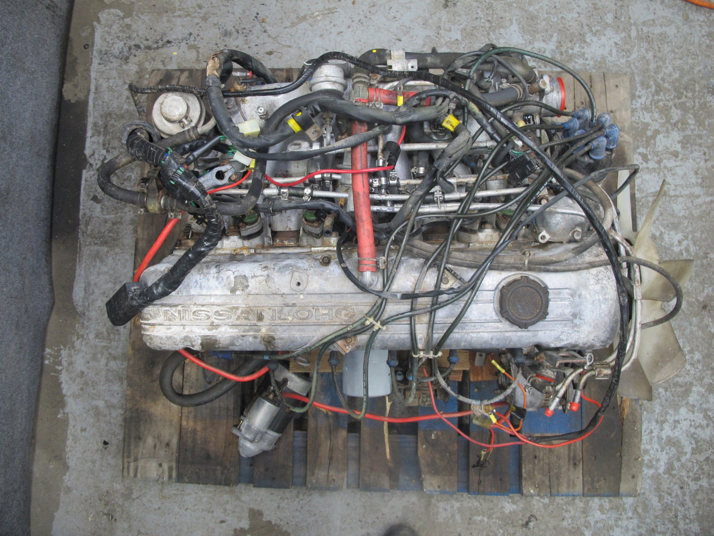 1977 Datsun S30 280Z 2.8L L28E A/T Complete Engine Motor 50k Miles