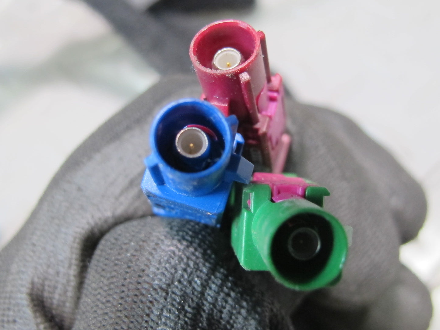 08-12 Audi 8T A5 S5 Coupe Exterior Roof Shark FIN Antenna White 8T0035503K OEM