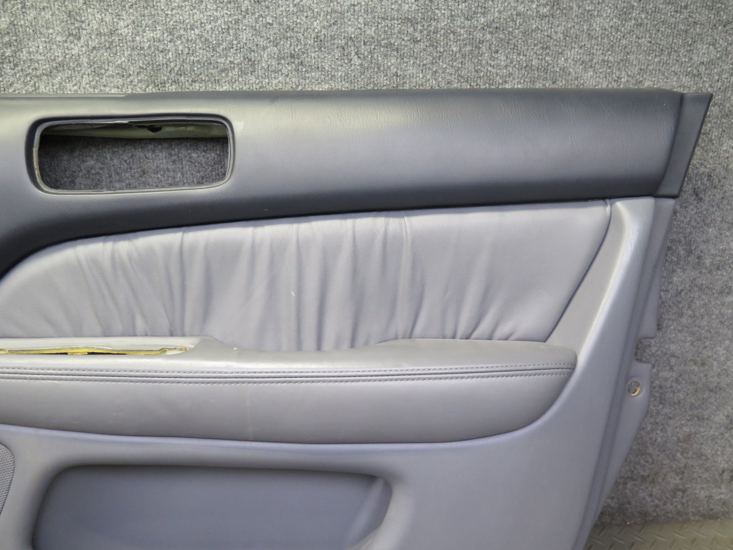 98-00 Lexus UCF20L LS400 Set of 2 Front Door Interior Trim Cover Panel Gray OEM