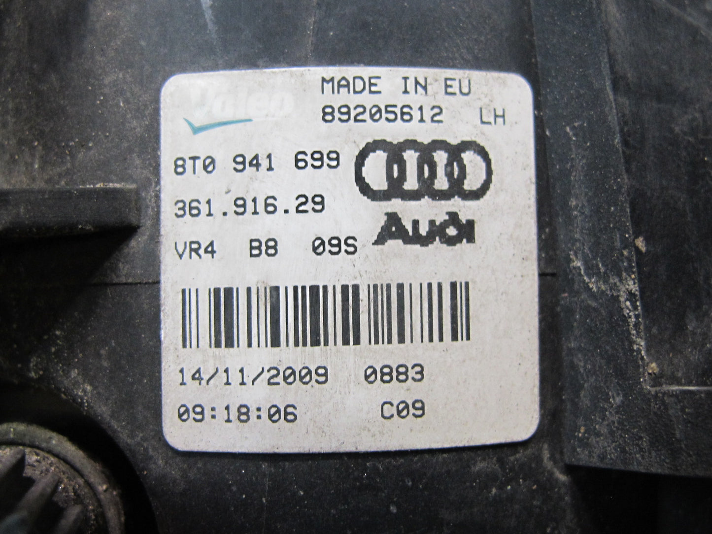 08-12 Audi 8T A5 S5 Set of 2 Front Left & Right Fog Light Lamp OEM