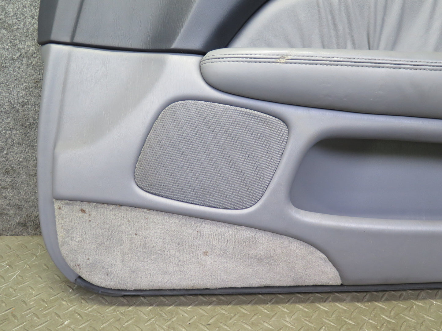 98-00 Lexus UCF20L LS400 Set of 2 Front Door Interior Trim Cover Panel Gray OEM