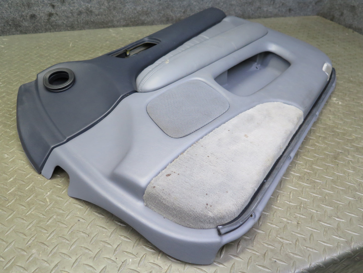 98-00 Lexus UCF20L LS400 Set of 2 Front Door Interior Trim Cover Panel Gray OEM