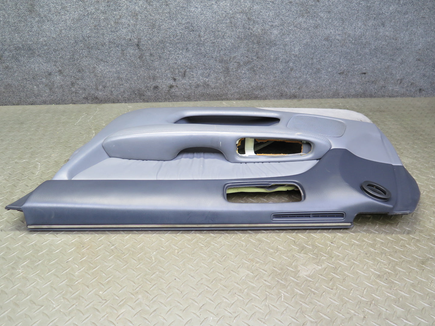 98-00 Lexus UCF20L LS400 Set of 2 Front Door Interior Trim Cover Panel Gray OEM